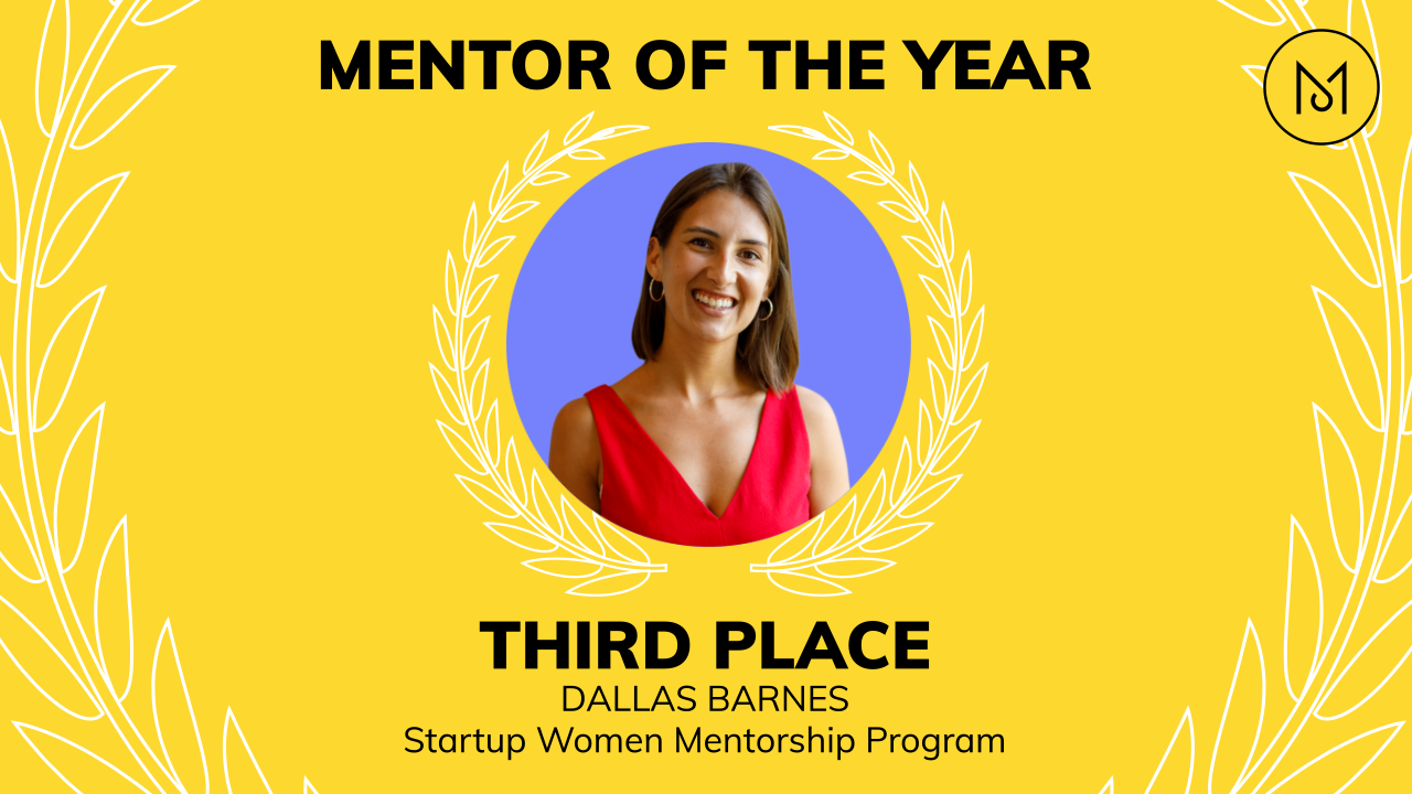 2023 Mentors of the Year: As part of the StartupWomen Mentorship Program by Startup Canada