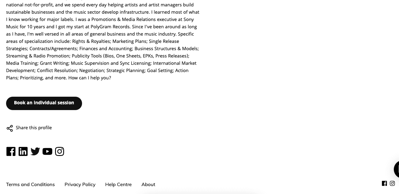 Get More Session Bookings as a Mentor: Here is an example of a golden-standard mentor profile to aim for