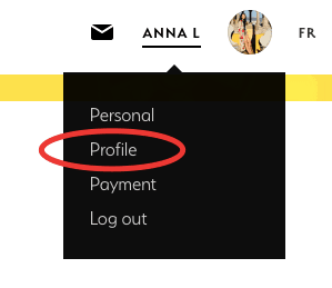 How to Edit Your Profile: Go to your Mentorly profile or click on the 'Profile' below