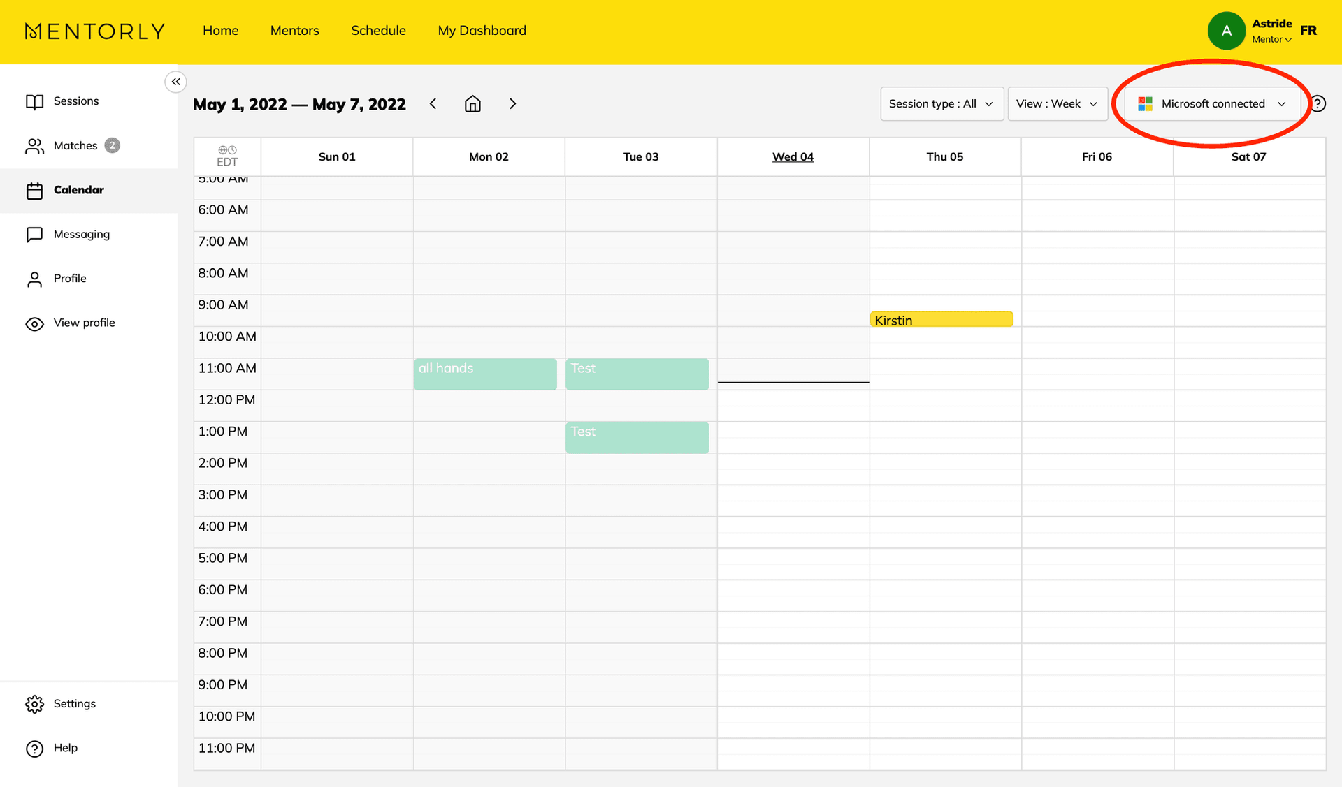How to Sync Your Calendar and Choose Your Meeting Location: It will pull all of the free times from your calendar, and once a